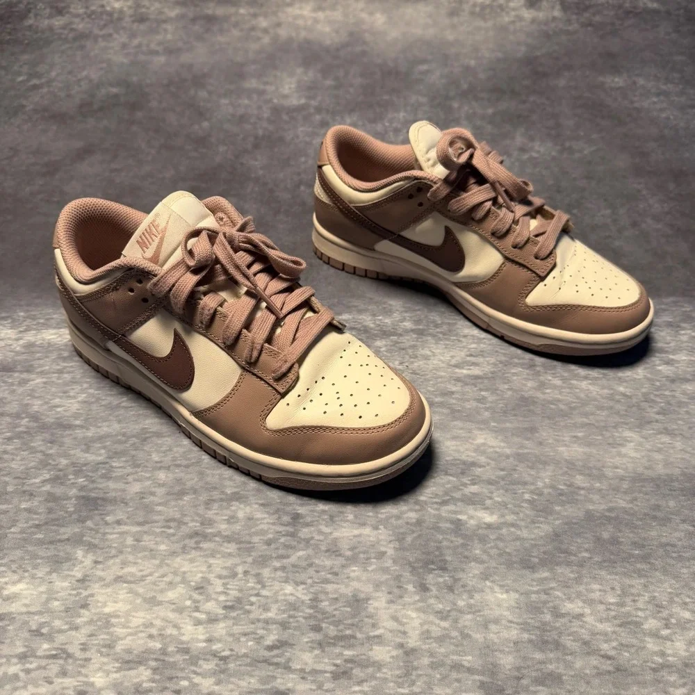 Nike Dunk Low SE Womens Sail Plum Eclipse Shoes Size 7‎ DM9465 101